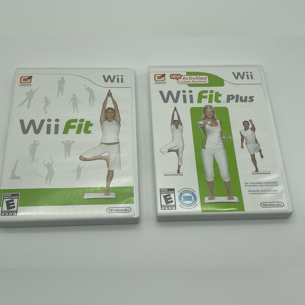 Wii Fit And Wii Fit Plus Lot